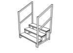 36" Wide Steps